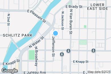 Map image of the property - 1506 N Jefferson St