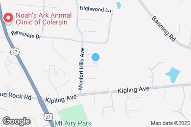 Map image of the property - 2512 Rack Ct