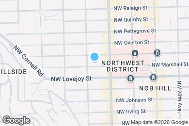 Map image of the property - 2365 NW Marshall St