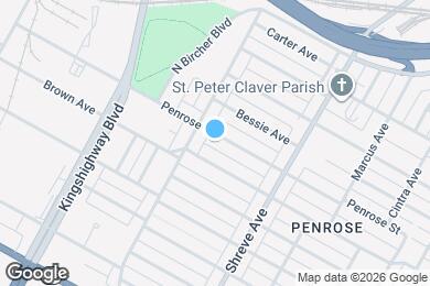 Map image of the property - 4846 Penrose St