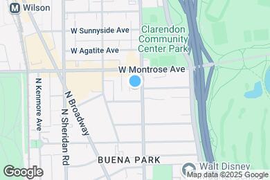 Map image of the property - 4312 N Clarendon Ave