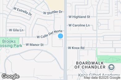 Map image of the property - Kachina Apartments