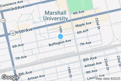 Map image of the property - 1850 Buffington Ave