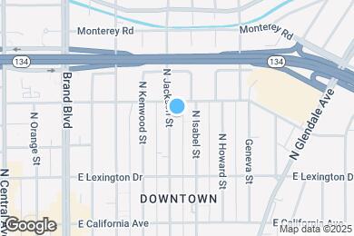 Map image of the property - 528 N Jackson St