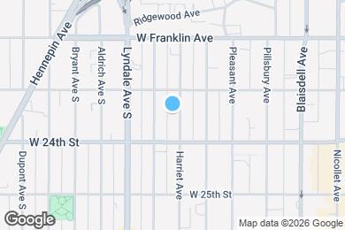 Map image of the property - 2222 Harriet