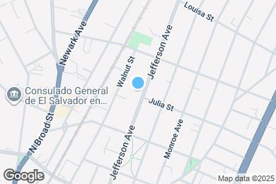 Map image of the property - 550 Jefferson Ave