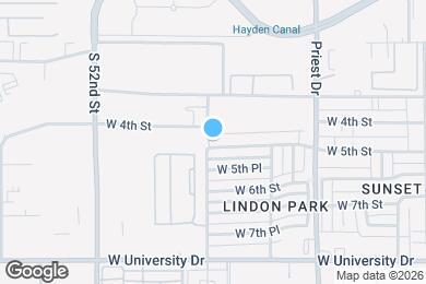 Map image of the property - 1558 W 5th St