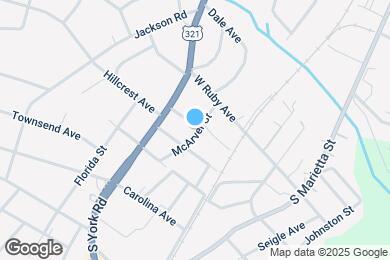 Map image of the property - 401 Hillcrest Ave
