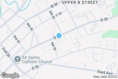 Map image of the property - 1555 D St