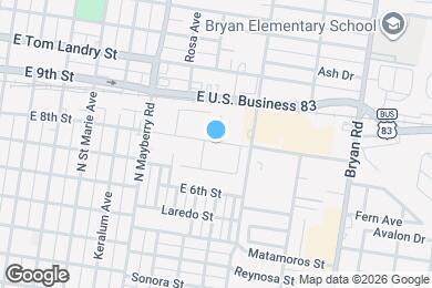 Map image of the property - 1000 W 8th St