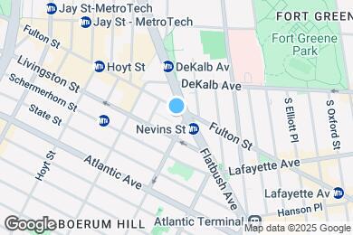 Map image of the property - 10 Nevins St