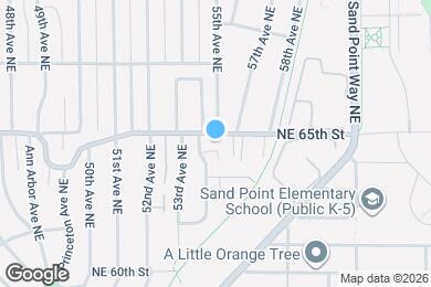 Map image of the property - 5409 NE 65th St