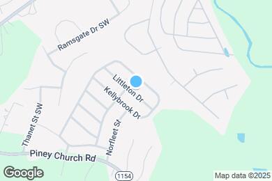 Map image of the property - 915 Littleton Dr