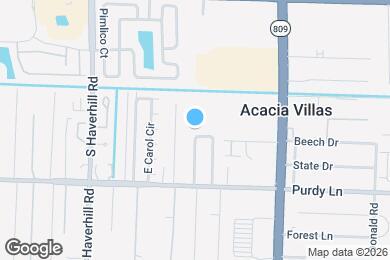 Map image of the property - 4725 N Palma Cir