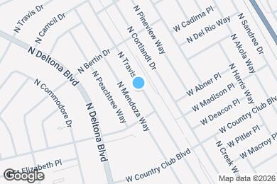 Map image of the property - 9198 N Travis Dr