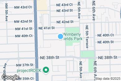 Map image of the property - 281 NE 40th St
