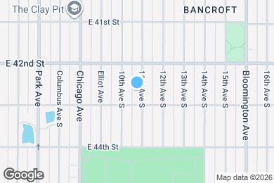 Map image of the property - 4236 11th Ave S
