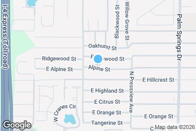 Map image of the property - 313 Alpine St