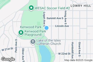 Map image of the property - 1915 Logan Ave S