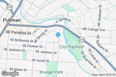 Map image of the property - 220 SE Gladstone St