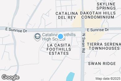 Map image of the property - 5532 N La Casita Dr