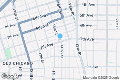 Map image of the property - 1405 7th Ave