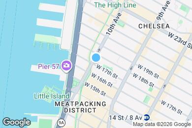 Map image of the property - 457 W 17th St