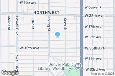 Map image of the property - Sophisticated Highlands home walkable to p...