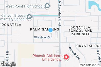Map image of the property - 11575 W Holly St