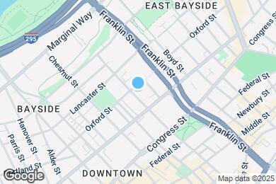 Map image of the property - 161 Pearl St