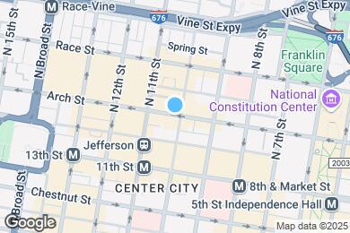 Map image of the property - 1010 Arch St