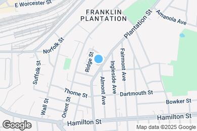 Map image of the property - 125 Plantation St