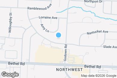 Map image of the property - 1470 Slade Ave