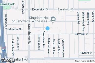 Map image of the property - 11123 Barnwall St