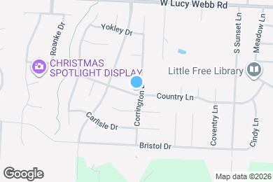 Map image of the property - 728 Corrington Dr