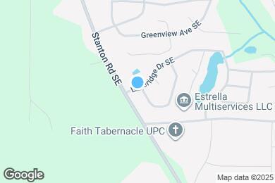 Map image of the property - 565 Lakeridge Cir SE