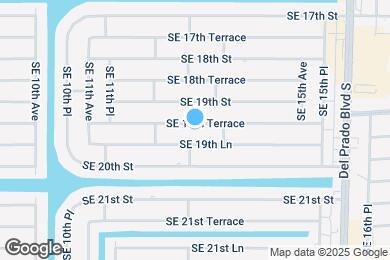 Map image of the property - 1306 SE 19th Terrace
