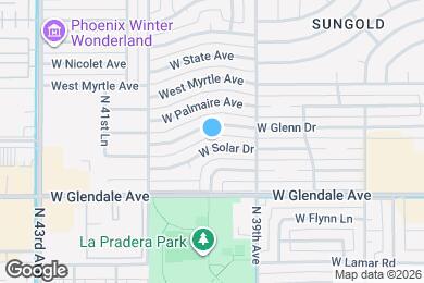 Map image of the property - 3936 W Solar Dr