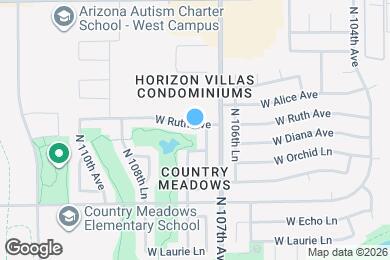 Map image of the property - 10729 W Ruth Ave
