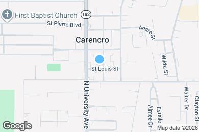 Map image of the property - 110 S Saint John St