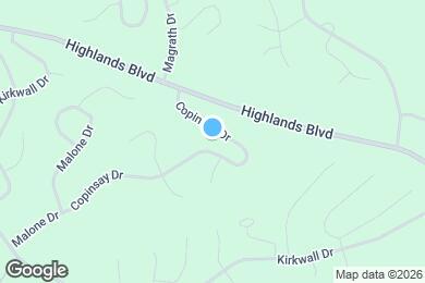 Map image of the property - 28 Copinsay Dr