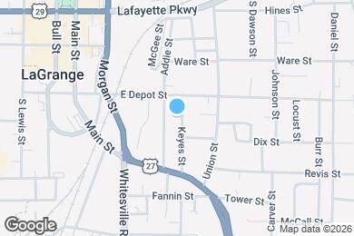 Map image of the property - 106 Keyes St