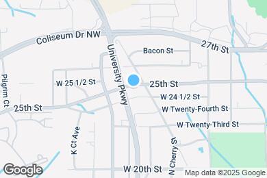 Map image of the property - 510 W 25th St
