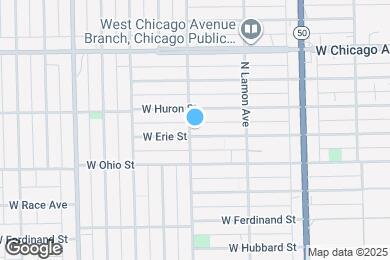 Map image of the property - 4956 W Erie St