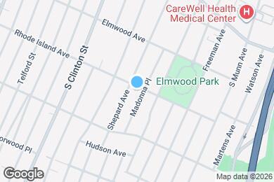 Map image of the property - 113 Rhode Island Ave