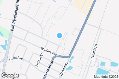 Map image of the property - 736 N Pearl St