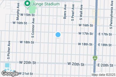 Map image of the property - 1717 S Moffet Ave