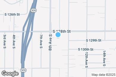 Map image of the property - 12818 8th Ave S
