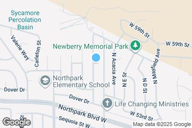 Map image of the property - 5651 Louise St