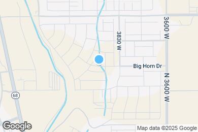 Map image of the property - 3993 W Big Horn Dr